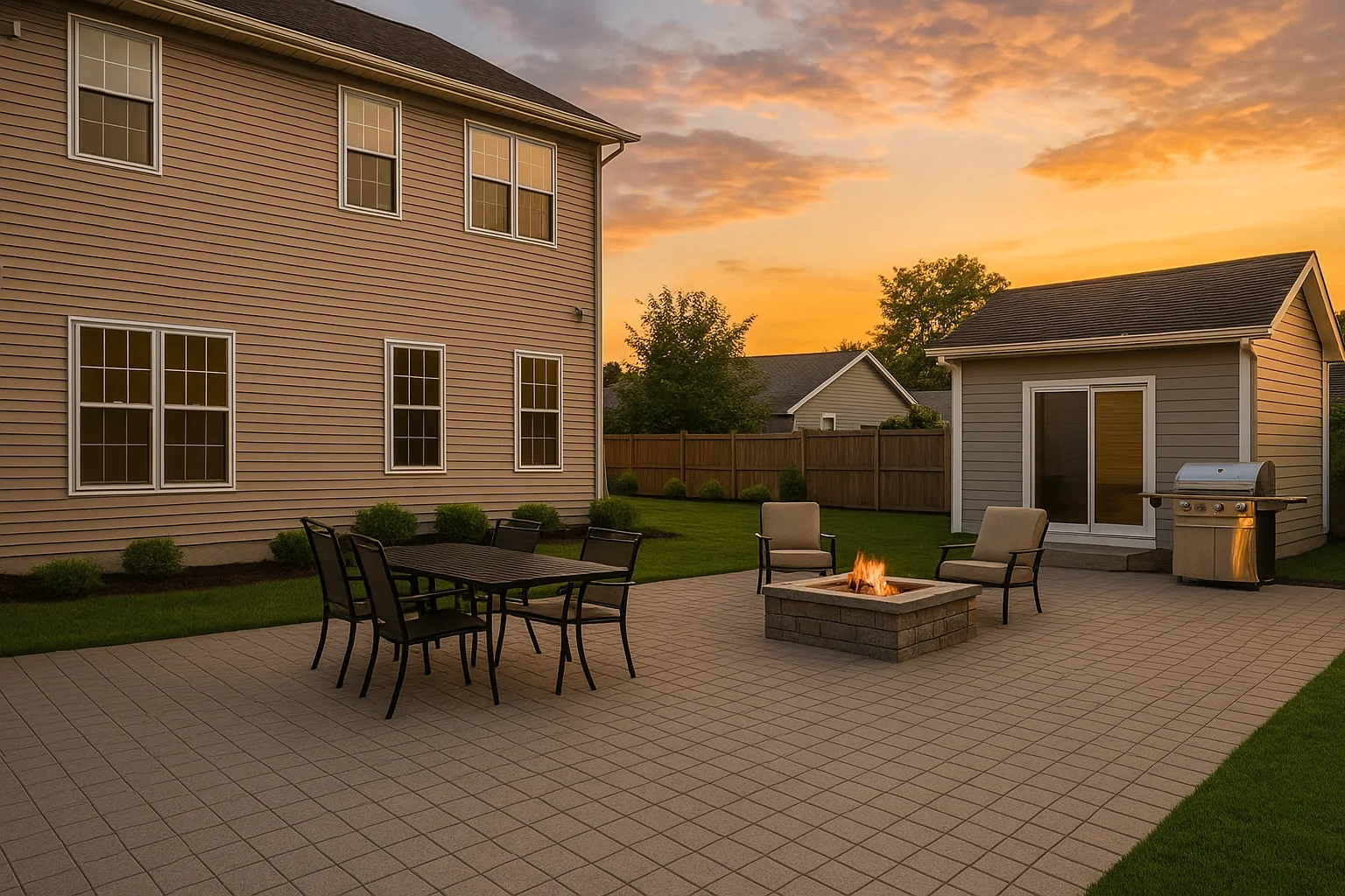 Concrete pavers from design to full installation services