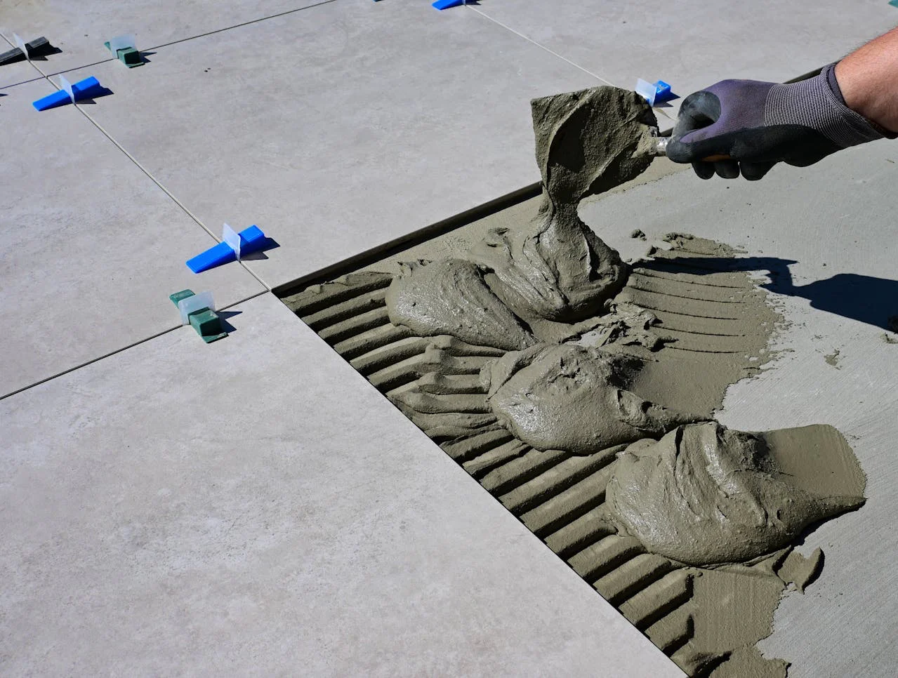Tile Installation process